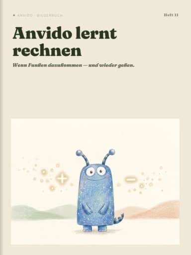 Cover: Anvido lernt rechnen