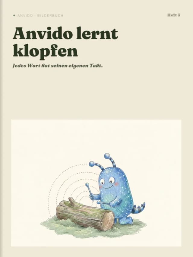 Cover: Anvido lernt klopfen