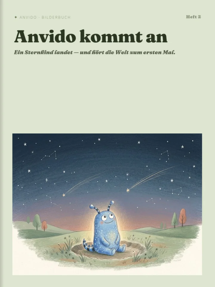 Cover: Anvido kommt an (gratis)