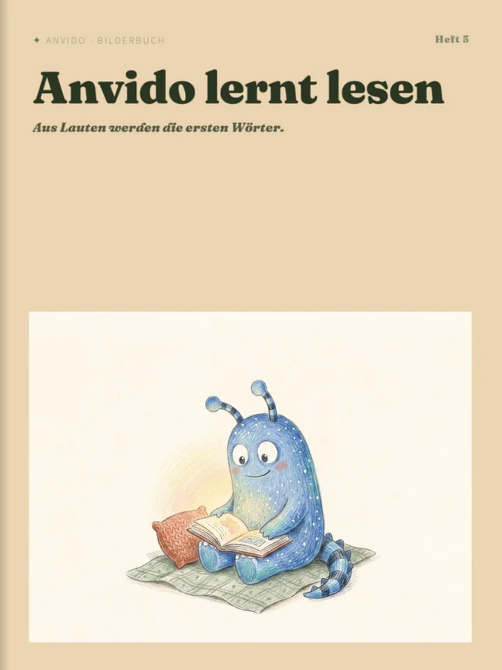 Cover: Anvido lernt lesen