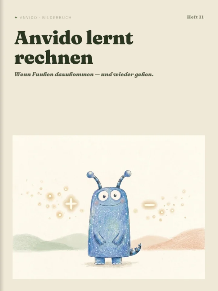 Cover: Anvido lernt rechnen