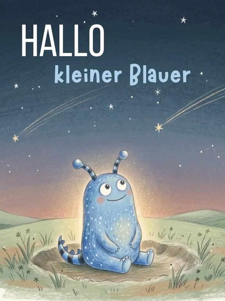 Buchcover: Hallo, kleiner Blauer